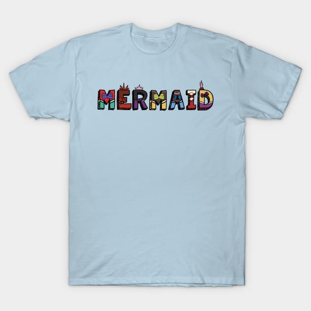 Mermaid Sisters T-Shirt by TreyLemons